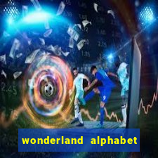 wonderland alphabet comic studio